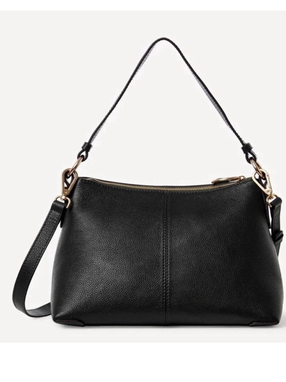 See By Chloé Black Joan Leather Ring-Tassel Shoulder Bag $495 - Picture 3 of 9